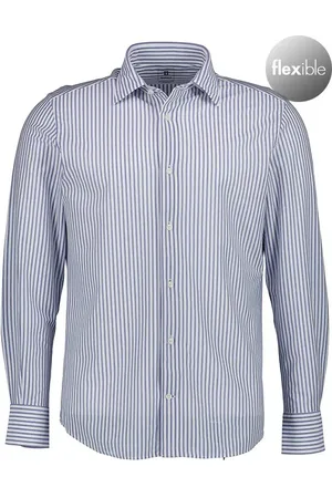 Boggi Milano Herren Hemd gestreift