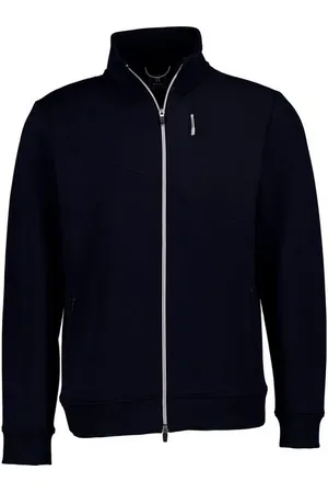 Boggi Milano Herren Sweatjacke unifarben