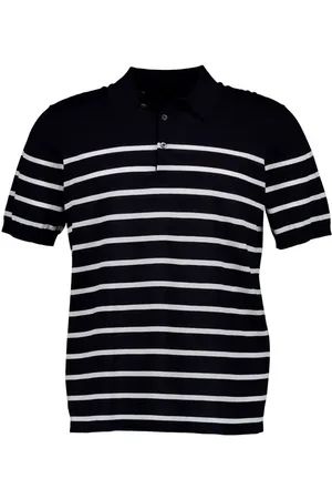 Van Laack Herren Polo-Shirt gestreift