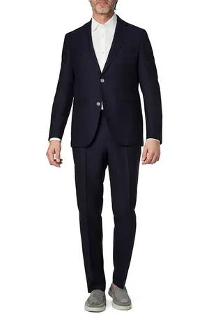 HUGO BOSS Herren Anzug meliert Slim Fit
