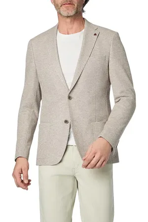 Roy Robson Herren Sakko meliert Slim Fit
