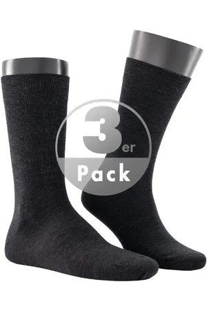 Kunert Herren Socken Schur-Wolle unifarben
