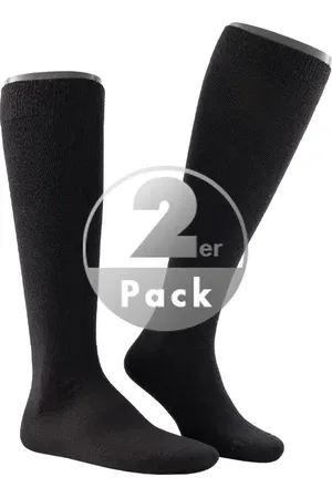 Hudson Herren Socken Schur-Wolle unifarben