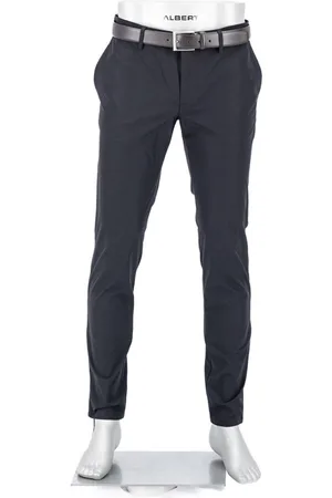 Alberto Herren Hose meliert Slim Fit