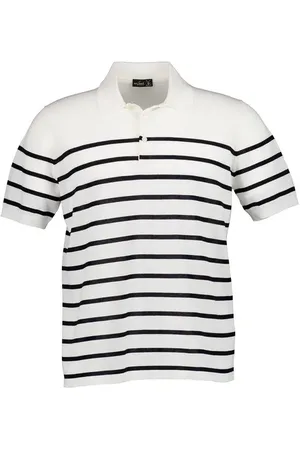 Van Laack Herren Polo-Shirt gestreift