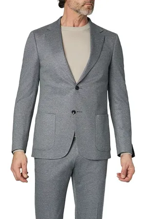 Strellson Herren Sakko meliert Slim Fit