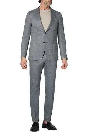 Strellson Herren Anzug meliert Slim Fit
