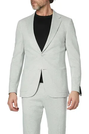 Strellson Herren Sakko meliert Slim Fit