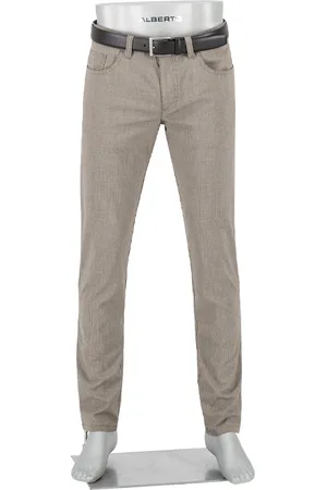 Alberto Herren Hose meliert