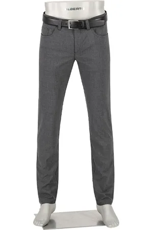 Alberto Herren Hose meliert