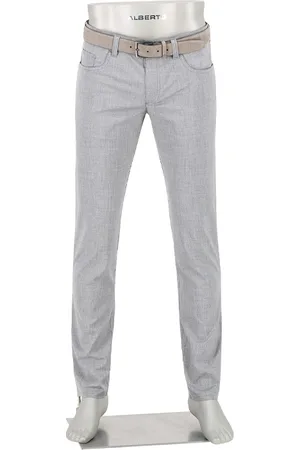 Alberto Herren Hose meliert