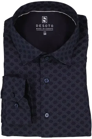 DESOTO Herren Hemd gemustert