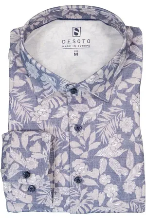 DESOTO Herren Hemd gemustert