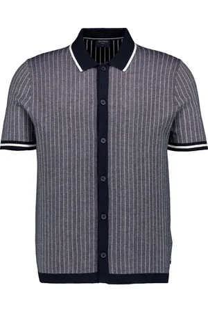 Olymp Herren Polo-Shirt gestreift