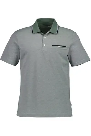 Brax Herren Polo-Shirt meliert