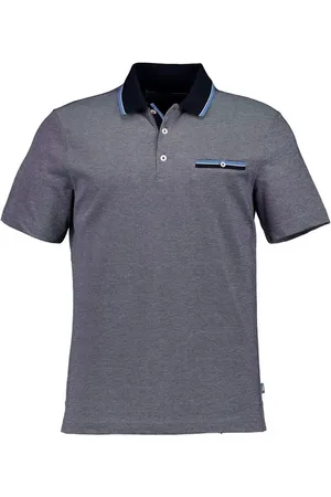 Brax Herren Polo-Shirt meliert