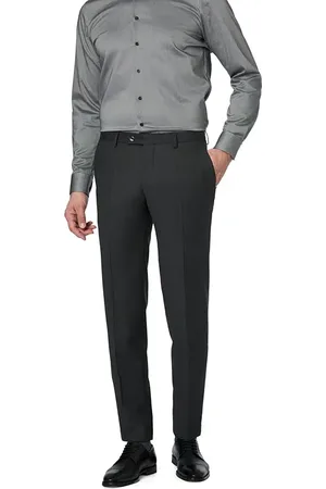 Baldessarini Herren Hose meliert Slim Fit