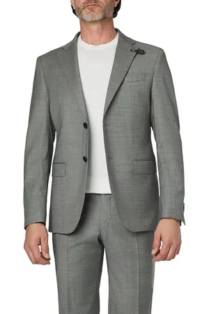 Baldessarini Herren Sakko meliert Slim Fit