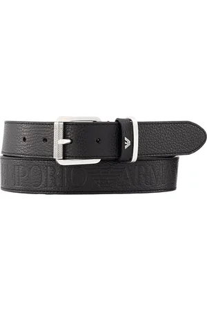 Emporio Armani Herren Gürtel Glattleder