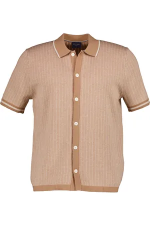 Olymp Herren Polo-Shirt gestreift