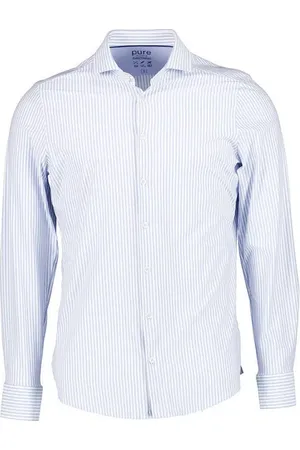 Pure Herren Hemd gestreift
