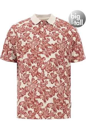 Marc O’ Polo Herren Polo-Shirt geblümt