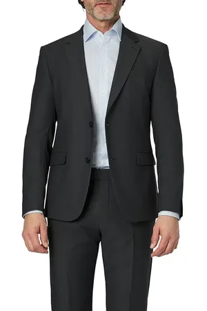 Strellson Herren Sakko meliert Slim Fit