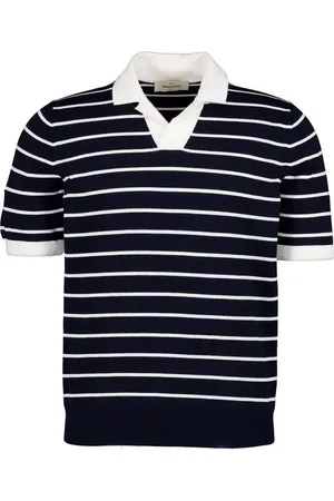 Gran Sasso Herren Polo-Shirt gestreift