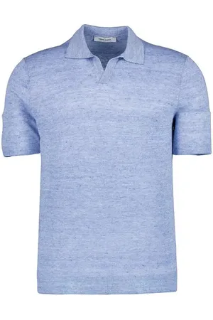 Gran Sasso Herren Polo-Shirt meliert