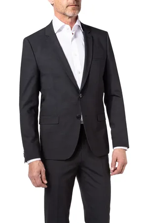 HUGO BOSS Herren Sakko meliert Slim Fit