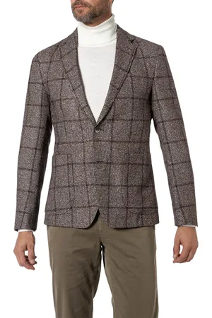 JOOP! Herren Sakko kariert Slim Fit