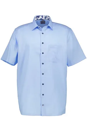 Olymp Herren Kurzarmhemd Comfort Fit