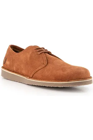 Fred Perry Herren Schnürschuhe Velours