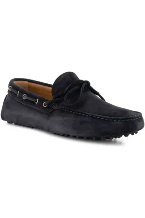 Boggi Milano Herren Mokassins Velours