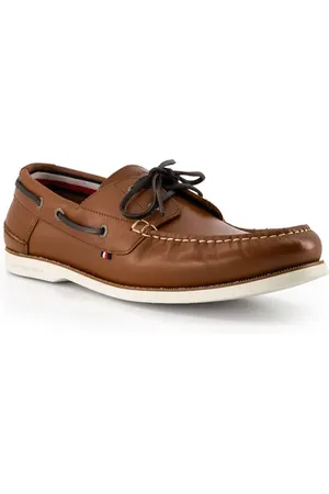 Tommy Hilfiger Herren Bootsschuhe Glattleder