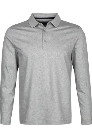 Pierre Cardin Herren Polo-Shirt meliert