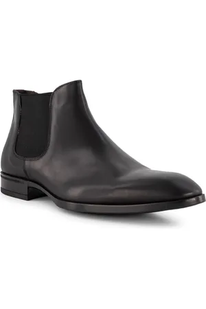 Rosso e Nero Herren Boots Glattleder
