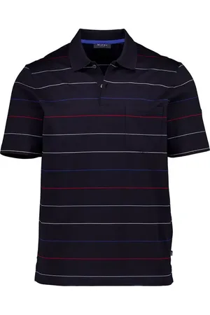 Maerz Herren Polo-Shirt gestreift
