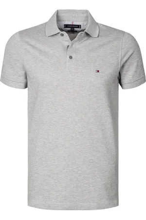 Tommy Hilfiger Herren Polo-Shirt meliert Slim Fit