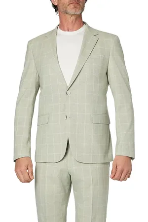 Strellson Herren Sakko kariert Slim Fit