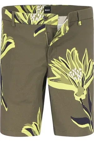 HUGO BOSS Herren Shorts geblümt