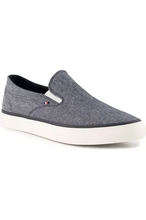 Tommy Hilfiger Herren Slip Ons Textil & Canvas meliert