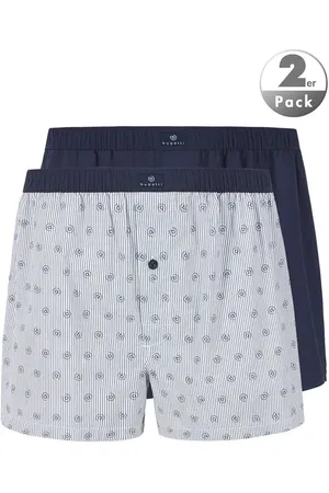 Bugatti Herren Boxershorts Reine Baumwolle Gemustert,unifarben