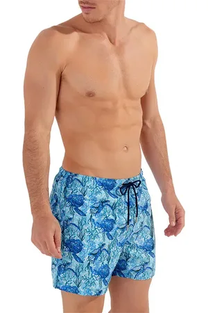 Hom Herren Badeshorts Gemustert