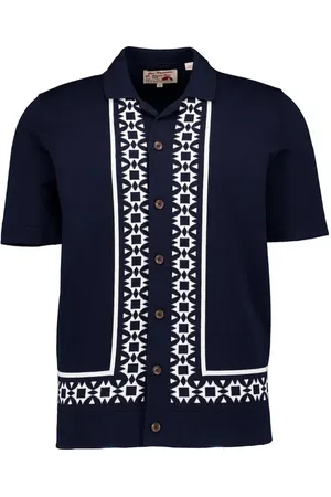 Ben Sherman Herren Kurzarmhemd