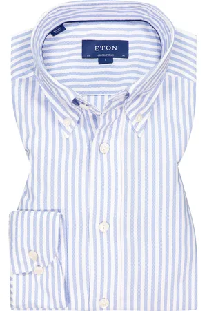 Eton Herren Hemd gestreift
