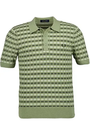 Fred Perry Herren Polo-Shirt gemustert