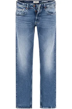 Replay Herren Jeans Straight Fit