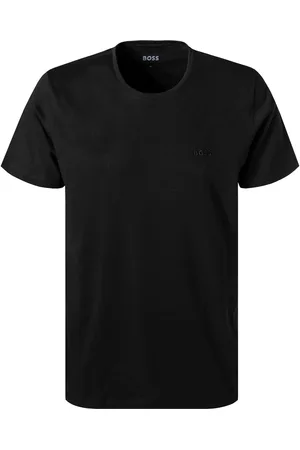 HUGO BOSS Herren T-Shirts Reine Baumwolle unifarben