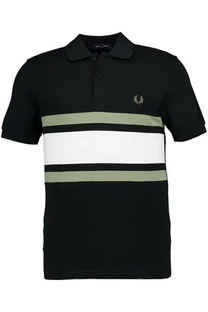 Fred Perry Herren Polo-Shirt gestreift